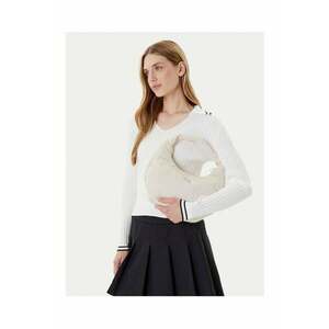 Geanta dama Textil - Ecru imagine