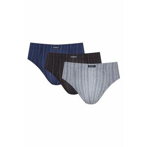 Set 3 perechi slip barbati CLASSIC - Bumbac - Multicolor imagine