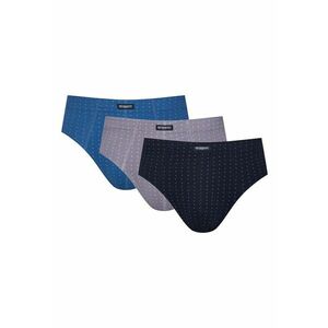 Set 3 perechi chiloti barbati CLASSIC - Bumbac - Forma anatomica - Multicolor imagine