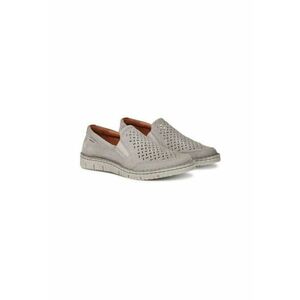 Pantofi barbati 47727 - Piele naturala - Gri imagine