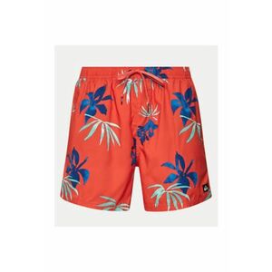 Pantaloni scurti de baie sintetici - rosii - imagine
