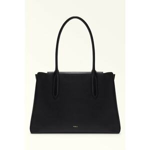 Geanta tote din piele - Negru imagine
