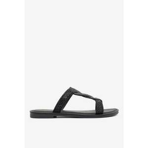 Papuci dama 5904862860572 - Sintetic - Negru - Negru imagine