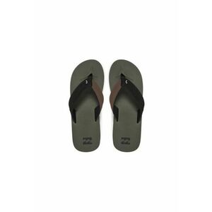 Papuci flip-flop barbati MFOT1BAD - Piele ecologica - Negru - Negru imagine