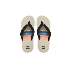 Papuci flip-flop barbati EBYL100019 - Textil - Bej/Negru - Negru/Bej imagine