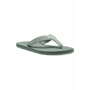 Papuci flip-flop dama 11957 - Textil - Verde - Verde imagine