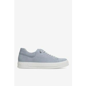 Pantofi dama 5905588294665 - Piele intoarsa - Alb - Alb imagine