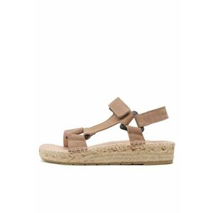 Espadrile dama HIKING SANDALS W 1.9 - Piele naturala - Bej imagine