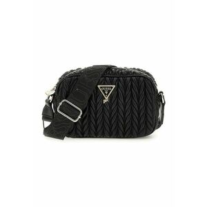 Geanta crossbody cu design matlasat - Negru stins imagine