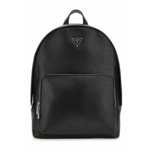 Rucsac de piele ecologica cu textura Saffiano Mllano - Negru imagine