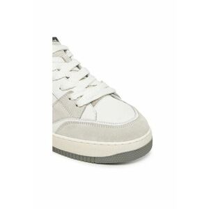 Pantofi sport barbati - BB5013 PX234 - Piele naturala - Gri imagine