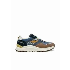 Pantofi sport barbati - 251SC286CT3543 - Piele naturala - Multicolor imagine