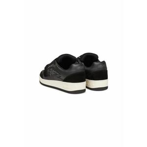 Pantofi sport barbati - BB5013 PX234 - Piele naturala - Negru - Negru imagine