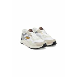 Pantofi sport barbati - 251SC286CT3543 - Piele naturala - 46 EU - Alb/Gri - Alb/Gri imagine