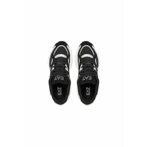 Pantofi sport barbati - X8X237 XK425 - Emporio Armani - Textil - Negru - Negru imagine