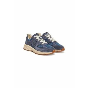 Pantofi sport barbati - BB5017 PX079 - Piele naturala - Bleumarin imagine