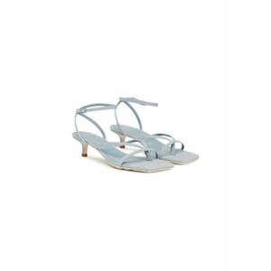 Sandale dama 14017664 - Piele naturala - Albastru deschis - Albastru deschis imagine