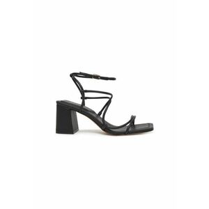 Sandale dama 13768228 - Piele ecologica - Negru - Negru imagine