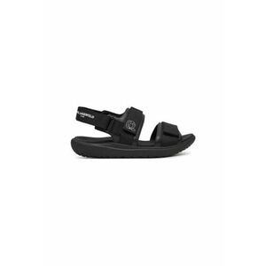 Sandale barbati Z30382 - Piele naturala - Negru - Negru imagine