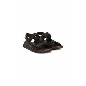 Sandale barbati M0B-0122 - Piele naturala - Negru - Negru imagine