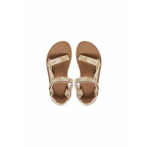 Sandale textil pentru femei - Bej imagine