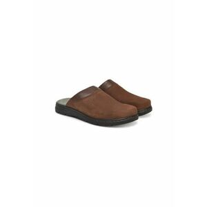 Slapi barbati 57908 - Piele naturala - Maro - Maro imagine