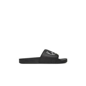 Slapi barbati 1031640 - Piele ecologica - Negru - Negru imagine