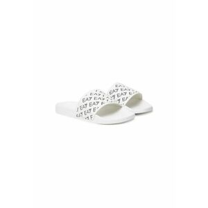 Slapi unisex Emporio Armani - 7X000109 AF15125 - Sintetic - Alb - Alb imagine