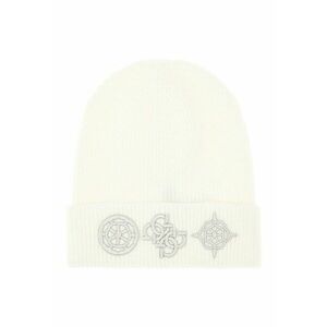 Caciula cu broderie logo - Alb fildes imagine