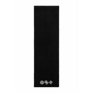 Fular cu broderie logo - Negru/Argintiu imagine