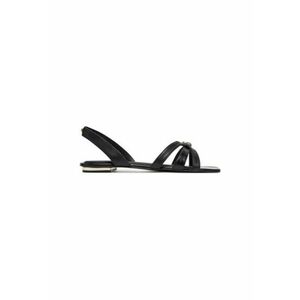 Sandale dama 13917623 - Piele ecologica - Negru - Negru imagine