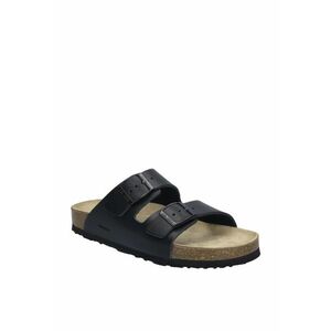 Slapi pentru dama HERMINE 01 - piele naturala - negru imagine