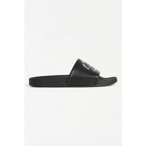 Papuci cu logo - Negru imagine