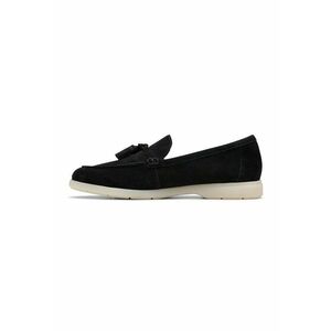 Mocasini din piele intoarsa Narini Edge - Negru imagine