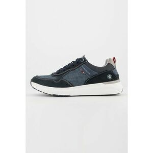 Pantofi sport cu garnituri de piele intoarsa Neil - Bleumarin imagine