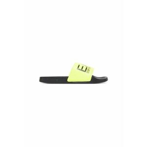 Slapi unisex Emporio Armani - 7X000108 AF15118 - Sintetic - Galben - Galben imagine