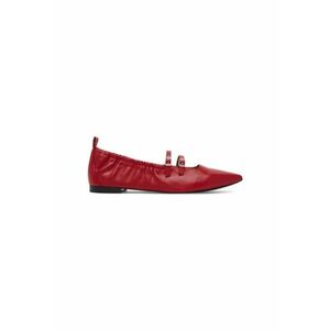 Balerini 1-22101-44 - Piele naturala - Rosu imagine