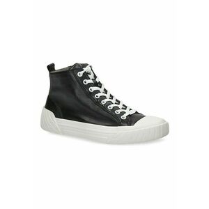 Tenisi dama - 301925033 - Piele naturala - Negru - Negru imagine