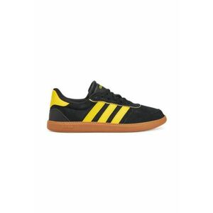Pantofi sport din piele intoarsa cu accente contrastante imagine