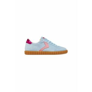 Pantofi sport dama din piele naturala - Albastru deschis imagine