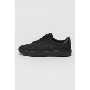 Pantofi sport low-top de piele nabuc Seneca Bay - Negru imagine