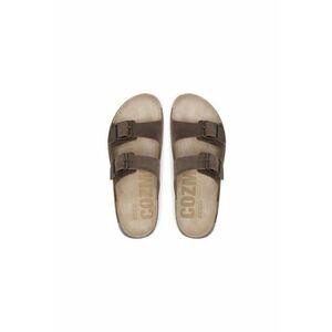 Slapi barbati 50098402114 - Piele naturala - Maro imagine