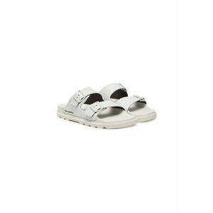 Slapi barbati KL70975 - Piele ecologica - Alb imagine