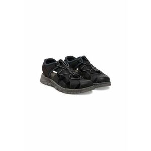 Sandale barbati 16805 - Piele naturala - Negru imagine