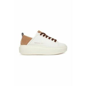 Tenisi dama 305504166 - Piele naturala - Alb imagine