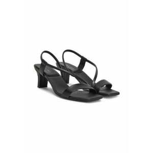 Sandale de dama - 305198365 - piele naturala - negru - Negru imagine