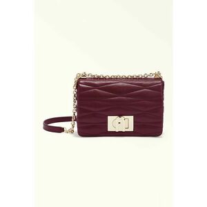 Geanta crossbody din piele 1927 - Visiniu imagine
