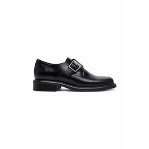 Pantofi dama - piele naturala - negru - inchidere cu catarama imagine