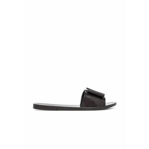 Papuci dama - negru - plastic imagine