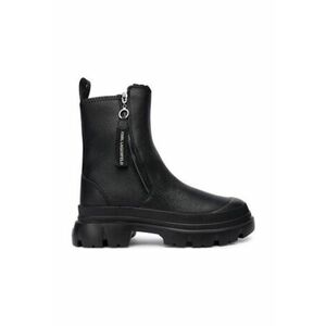 Botine dama 305617088 - Piele naturala - Negru - imagine